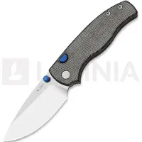 Kizer Cutlery Glaux 14C28N foldekniv, Black Norplex Ultrex, Satin