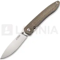 CJRB Ria foldekniv, green micarta