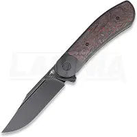 Bestech Vestige - Blackwash - Red Marble CF foldekniv
