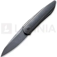 We Knife Black Void Opus foldekniv, black ti with black G10 inlay