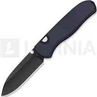 Kizer Cutlery Drop Bear Zero M390 foldekniv, Dark Blue Aluminum, DLC