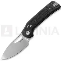 Reate PL-XE foldekniv, Black Micarta, Stonewashed