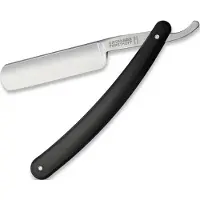 Giesen & Forsthoff Straight Razor Black Plastic