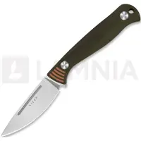 Kizer Cutlery Evenki 1 kniv, Green G-10, Stonewashed