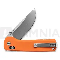 The James Brand The Kline - Orange / Stainless / G10 / Straight foldekniv