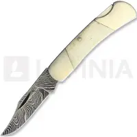 Bear & Son Executive White Bone foldekniv