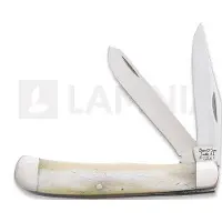 Bear & Son Trapper White Smooth Bone foldekniv