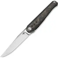 Bestech Spear Phisher - Satin - Dark Matter Gold Fat Carbon