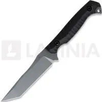 Toor Krypteia T kniv, Black G-10, Gray Gun-Kote