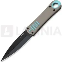 Kizer Cutlery Hidden Agenda AEB-L dolk, Grey & Blue G-10