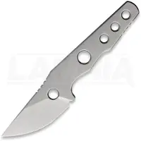Petrified Fish Bison - Stonewash halskniv