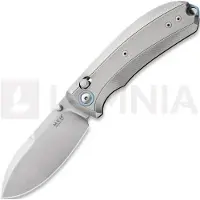 MKM Knives Bolero - Stonewash - Titanium foldekniv