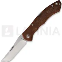 Komoran Brown Linen Micarta foldekniv