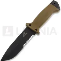 Gerber LMF II Infantry kniv, brun