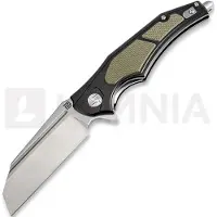 Artisan Cutlery Apache Linerlock D2 foldekniv, black/green