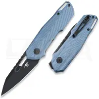 Bestech Toddler - Blackwash - G10 foldekniv, blå