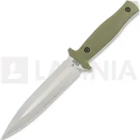 Za Pas RH2 Dagger kniv, OD Green G-10, Satin