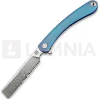 Artisan Cutlery Orthodox Framelock Damascus foldekniv, blå