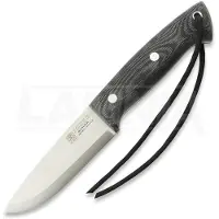 Joker Ranger Scandi kniv, Black Canvas Micarta, Firesteel