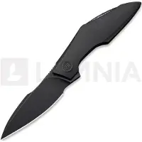 We Knife Krait Snake, Black Titanium, Black Stonewash
