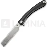 Artisan Cutlery Orthodox Framelock Damascus foldekniv, sort