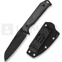 Kizer Cutlery Begleiter Fix Sheepsfoot 3V kniv, Black Micarta