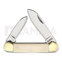 Marbles Canoe White Smooth Bone