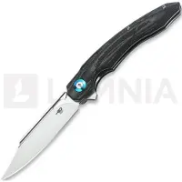 Bestech Fanga - Satin - G10 + CF foldekniv, beige