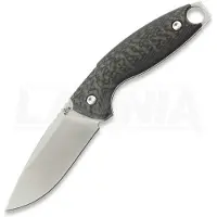 Bastards Knives Mercurio 154CM kniv, Carbon Fibre