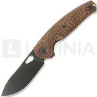 GiantMouse ACE Jagt Burlap Micarta foldekniv, PVD