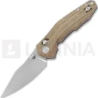 GiantMouse ACE Nazca Natural Canvas Micarta foldekniv