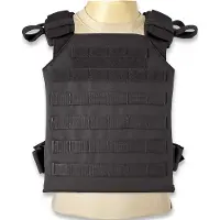 Red Rock Outdoor Gear MOLLE Plate Carrier, sort
