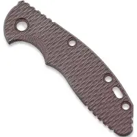 Hinderer 3.0 XM-18 Scale Textured Micarta Burgundy handle scales