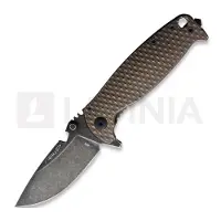 Dpx HEST F Framelock foldekniv, bronze