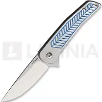 Alliance Designs Scout Framelock foldekniv, blå
