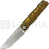 Maxace Baby Racoon-V foldekniv, Amber PEI