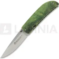 Maserin Atti 389 foldekniv, Green Burl