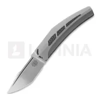 Reate Large Krypton foldekniv, Bead Blast Ti/Carbon Fiber
