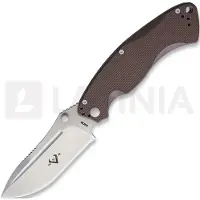 V Nives Olympian Linerlock Dark Earth G10 foldekniv