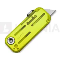 The James Brand The Palmer - Electric Green / Turquoise / Recycled PC foldekniv