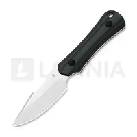 Kizer Cutlery Bone 1122A3 Satin AEB-L, Black Green G10, fixed knife, Maverick Customs design