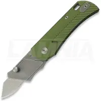 Twisted Assisted PALLAS Green Anodised Aluminum foldekniv
