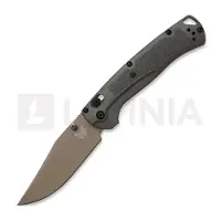 Benchmade Taggedout Elmax Tan Cerakote foldekniv, deep olive grivory