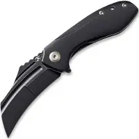 Kansept Knives KTC3 Linerlock Black Stonewashed Ti foldekniv
