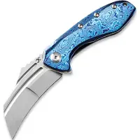 Kansept Knives KTC3 Linerlock Timascus