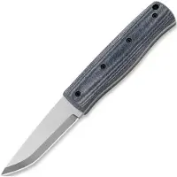 Brisa Pk70Fx - Blue jeans micarta kniv, scandi