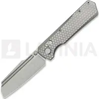 GEO Knife Noxiz - Stonewash - Titanium foldekniv