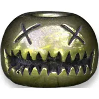Audacious Concept Smiley Bead - Small - Brass