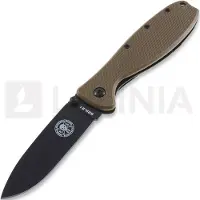 ESEE Zancudo foldekniv, coyote brown/sort