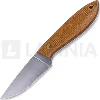 Brisa Bobtail 80 Kydex kniv, mustard micarta